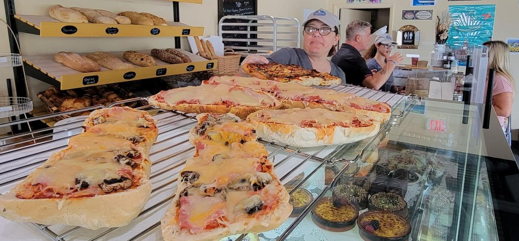 They have pizza too